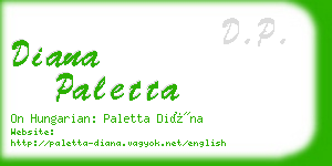 diana paletta business card